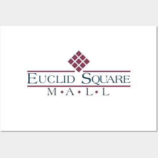 Euclid Square Mall 90s Logo Posters and Art